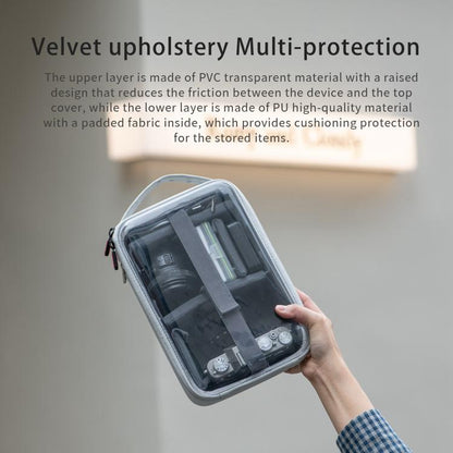 STARTRC Mirrorless Camera DIY Visual Messenger Bag (Grey) - Backpack by buy2fix | Online Shopping UK | buy2fix