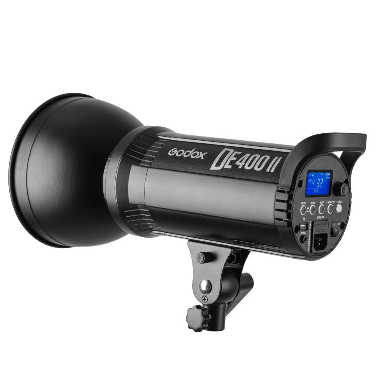 Godox DE400II 400Ws Studio Flash Light Strobe Lamp Head Bowens Mount Speedlight (UK Plug) - Shoe Mount Flashes by Godox | Online Shopping UK | buy2fix