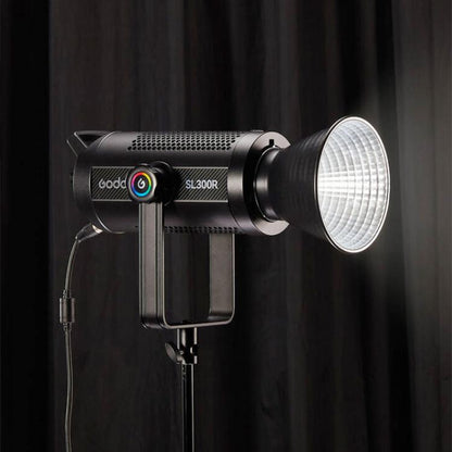 Godox SL300R RGB LED Video Light 310W CRI/TLCI 97+ COB Monolight Bowens Mount Studio Photo Light (AU Plug) - Shoe Mount Flashes by Godox | Online Shopping UK | buy2fix