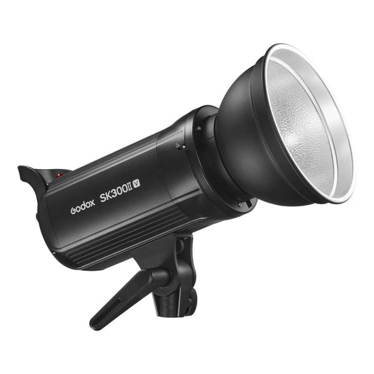 Godox SK300II-V Studio Flash Photo Light 300Ws Bowens Mount Monolight Light (EU Plug) - Shoe Mount Flashes by Godox | Online Shopping UK | buy2fix