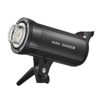 Godox SK400II-V Studio Flash Photo Light 400Ws Bowens Mount Monolight Light (UK Plug) - Shoe Mount Flashes by Godox | Online Shopping UK | buy2fix