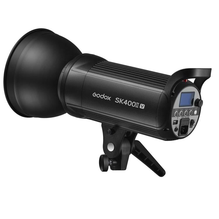 Godox SK400II-V Studio Flash Photo Light 400Ws Bowens Mount Monolight Light (EU Plug) - Shoe Mount Flashes by Godox | Online Shopping UK | buy2fix