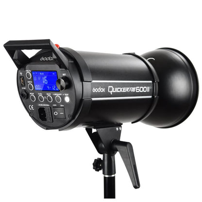 Godox Quicker 600IIM Studio Flash Light 600Ws Bowens Mount Strobe Flash (US Plug) - Shoe Mount Flashes by Godox | Online Shopping UK | buy2fix