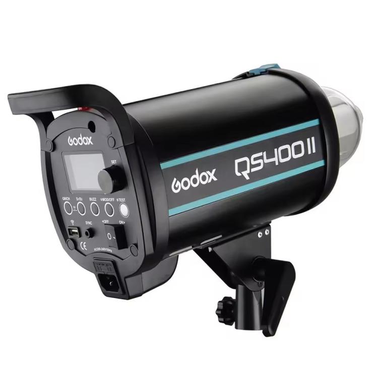 Godox QS400II Strobe Studio Flash Light 400Ws Bowens Mount High Speed Flash (US Plug) - Shoe Mount Flashes by Godox | Online Shopping UK | buy2fix