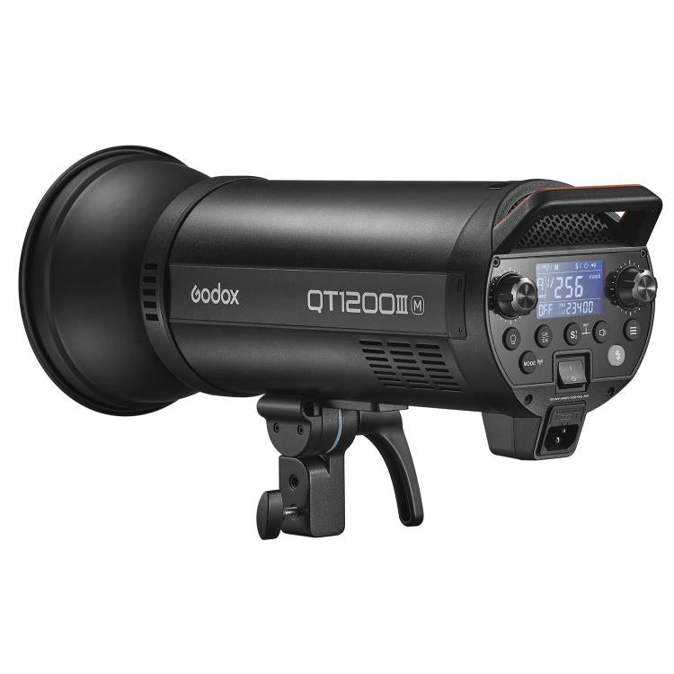 Godox QT1200III Quicker Studio Flash Light 1200Ws Bowens Mount High Speed Flash (EU Plug) - Shoe Mount Flashes by Godox | Online Shopping UK | buy2fix