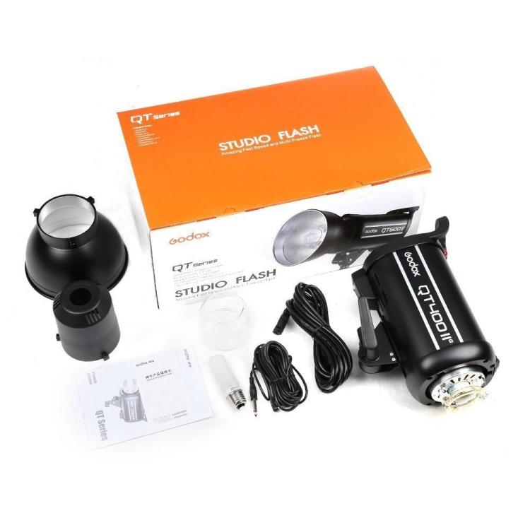 Godox QT400III Quicker Studio Flash Light 400Ws Bowens Mount High Speed Flash (UK Plug) - Shoe Mount Flashes by Godox | Online Shopping UK | buy2fix