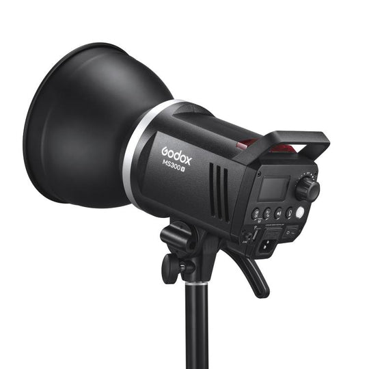 Godox MS300-V Studio Flash Light 300Ws Bowens Mount Strobe Light with Lamp Cover (US Plug)