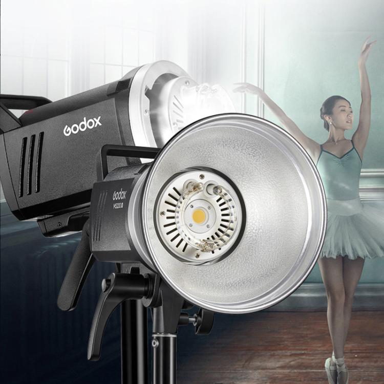 Godox MS300-V Studio Flash Light 300Ws Bowens Mount Strobe Light with Lamp Cover (EU Plug) - Shoe Mount Flashes by Godox | Online Shopping UK | buy2fix