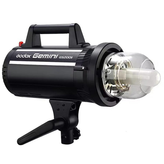 Godox Gemini GS200II Studio Flash Light 200Ws Bowens Mount Strobe Flash (UK Plug) - Shoe Mount Flashes by Godox | Online Shopping UK | buy2fix