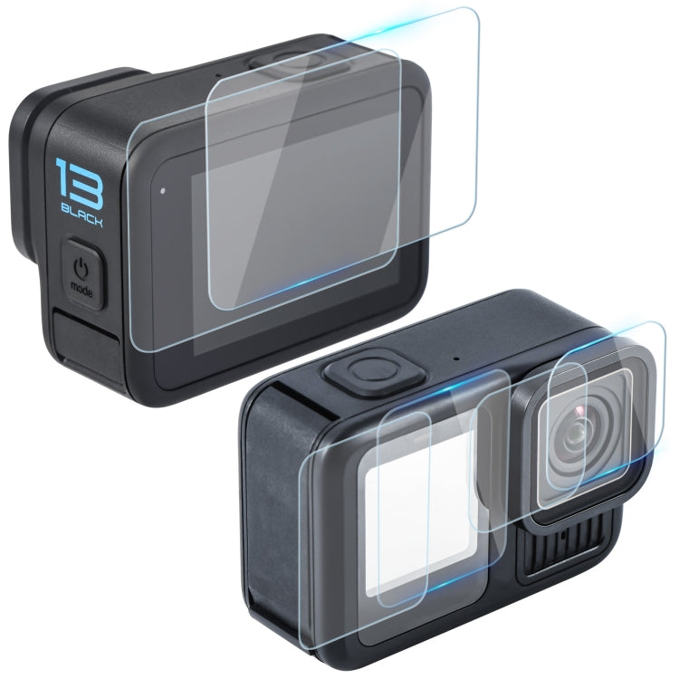 For GoPro HERO13 Black STARTRC 2 Sets 3 in 1 Lens and Front Back Screen Tempered Glass Film - Protective Film by STARTRC | Online Shopping UK | buy2fix