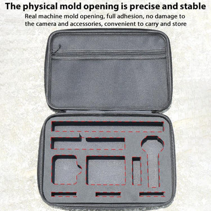 For Insta360 X4 / X5 Carrying Case Portable Storage Bag, Size:33.4 x 24 x 6.7cm (Grey) - Case & Bags by buy2fix | Online Shopping UK | buy2fix