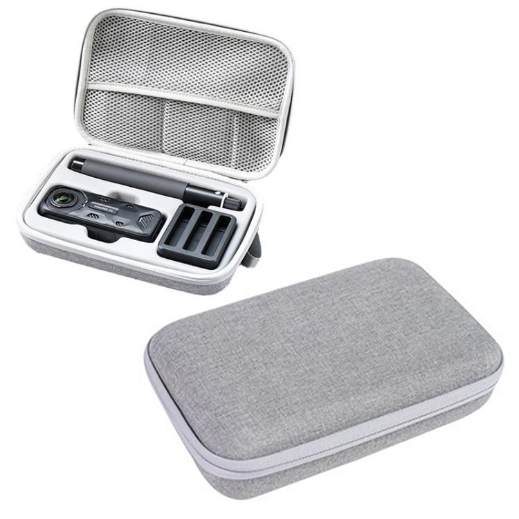 For Insta360 X4 / X5 Carrying Case Portable Storage Bag, Size: 24.2 x 16 x 6.3cm (Grey) - Case & Bags by buy2fix | Online Shopping UK | buy2fix