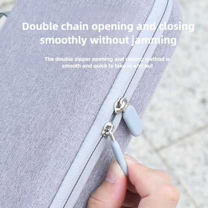 For Insta360 X4 / X5 Carrying Case Portable Storage Bag, Size: 24.2 x 16 x 6.3cm (Grey) - Case & Bags by buy2fix | Online Shopping UK | buy2fix