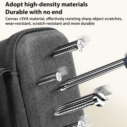 For Insta360 X4 / X5 Body Carrying Case Portable Storage Bag, Size: 16 x 8.1 x 6.6cm (Grey) - Case & Bags by buy2fix | Online Shopping UK | buy2fix