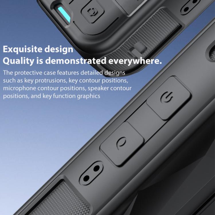 For Insta360 X5 Camera Body Cover Silicone Case with Lens Cover (Black) - Case & Bags by buy2fix | Online Shopping UK | buy2fix