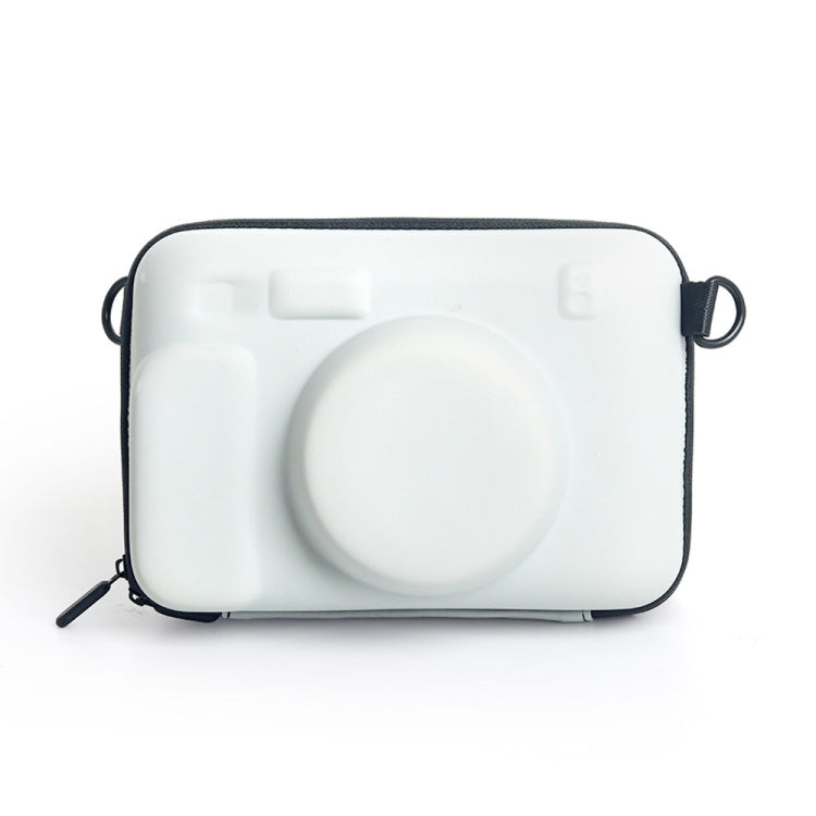 Oxford Cloth EVA Storage Bag with Strap For FUJIFILM Instax WIDE 400 / 210 / 300 (White) - Leather Bag by buy2fix | Online Shopping UK | buy2fix