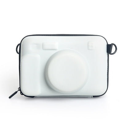 Oxford Cloth EVA Storage Bag with Strap For FUJIFILM Instax WIDE 400 / 210 / 300 (White) - Leather Bag by buy2fix | Online Shopping UK | buy2fix