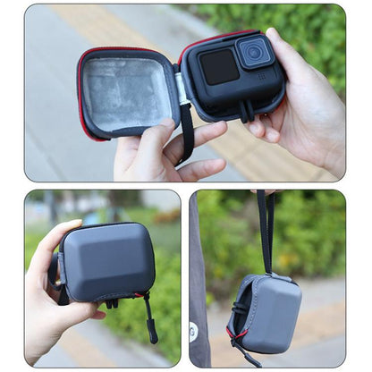 Portable Body Half Coverage Storage Box Bag for GoPro / DJI Action Camera (Grey) - Carry Cases by buy2fix | Online Shopping UK | buy2fix