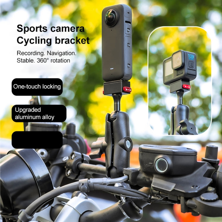 25mm Headball Metal Quick Release Base Adapter for GoPro, Insta360, DJI and Other Action Cameras (Black) by buy2fix