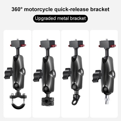 25mm Headball Metal Quick Release Base Adapter for GoPro, Insta360, DJI and Other Action Cameras (Black) by buy2fix