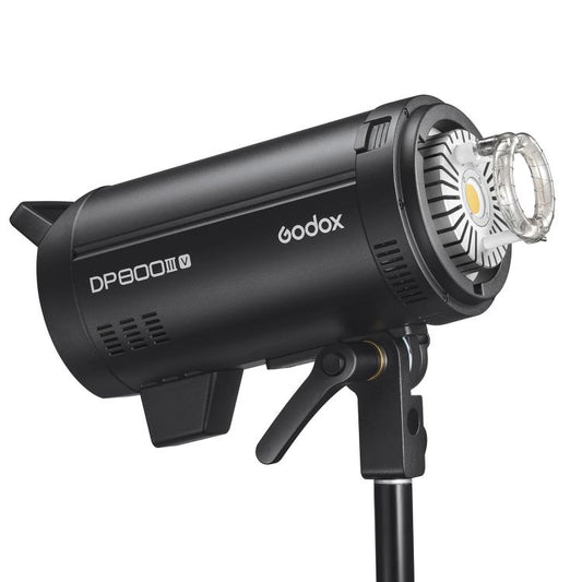 Godox DP800III-V Studio Flash Photo Light 800Ws 2.4G Wireless X System Bowens Mount Light (UK Plug) - Shoe Mount Flashes by Godox | Online Shopping UK | buy2fix