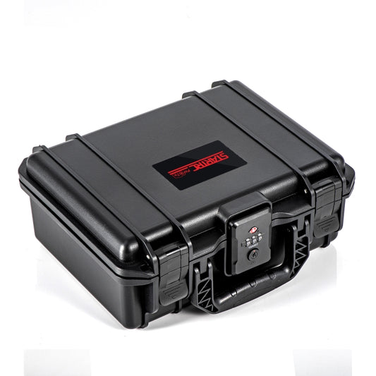 STARTRC DIY Combination Lock Waterproof Dual-layer Suitcase Storage Box (Black) - Carry Cases by STARTRC | Online Shopping UK | buy2fix