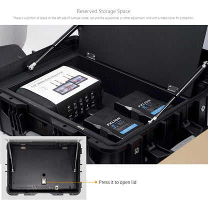 SEETEC WPC215 21.5 inch 1000nit High Bright Portable Carry-on Director Monitor Full HD 1920x1080 Monitor (US Plug) - On-camera Monitors by SEETEC | Online Shopping UK | buy2fix