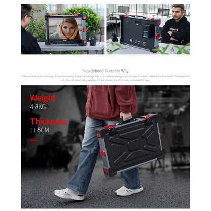 SEETEC P215 PRO-CO 21.5 inch 1000nit High Bright Portable Protective Broadcast Monitor Full HD 1920x1080 Monitor (UK Plug) - On-camera Monitors by SEETEC | Online Shopping UK | buy2fix