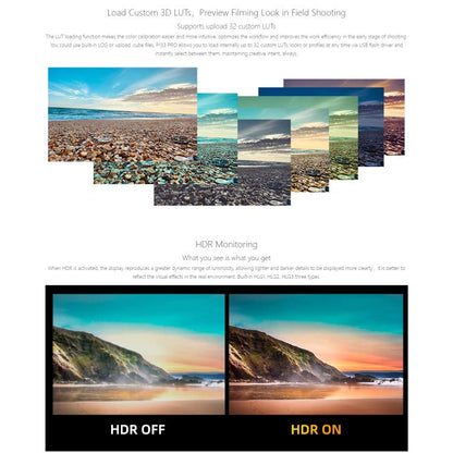 SEETEC P133 PRO 13.3 inch 1000nit High Bright Broadcast Monitor Full HD 1920x1080 Monitor (UK Plug) - On-camera Monitors by SEETEC | Online Shopping UK | buy2fix