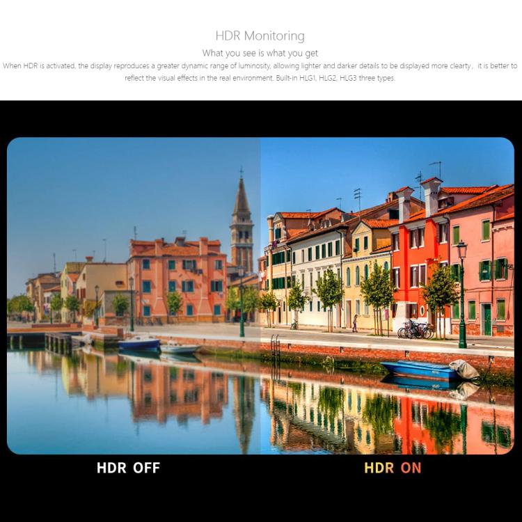 FEELWORLD P6XL 6.0 inch Aluminium Built-in Battery DSLR Camera Field Monitor Touch Screen 4K HDMI High Brightness 1200nit Monitor (Black) - On-camera Monitors by FEELWORLD | Online Shopping UK | buy2fix