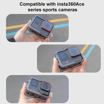 For Insta360 Ace Pro 2 Metal Protective Cage Adapter Frame - Mount & Holder by buy2fix | Online Shopping UK | buy2fix