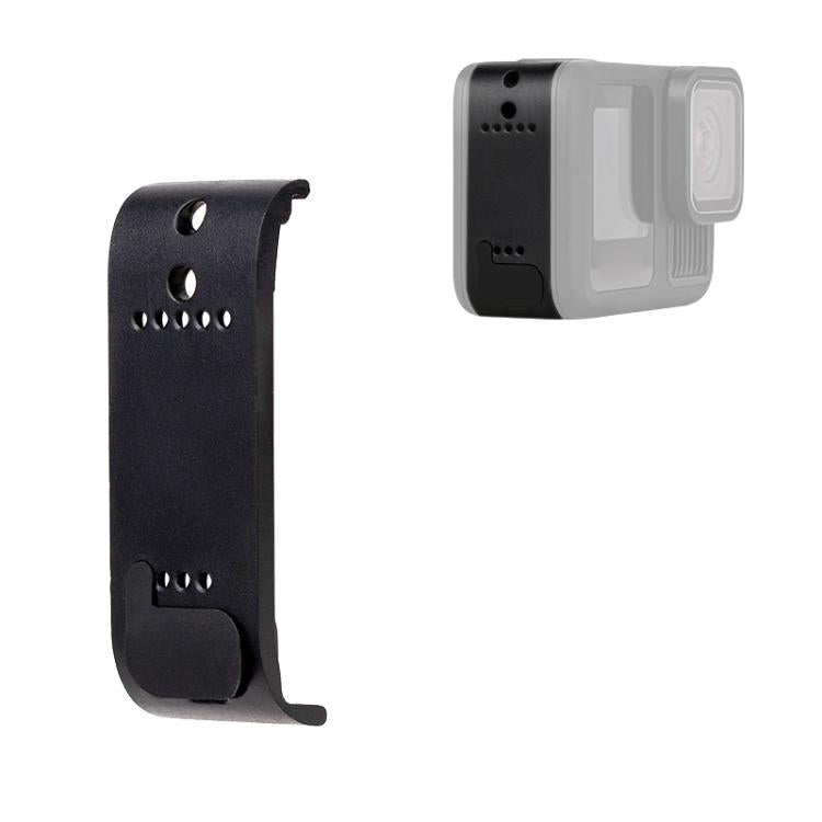 BS Plastic Battery Side Interface Cover with Silicone Plug for GoPro HERO13 Black /12 Black /11 Black /10 Black /9 Black - Skeleton Housing by buy2fix | Online Shopping UK | buy2fix