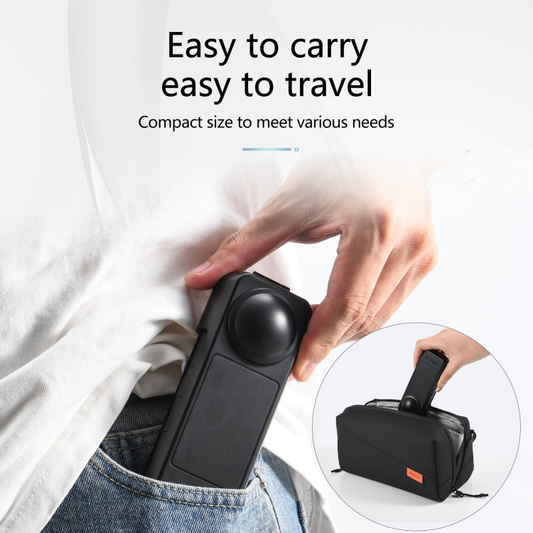 For Insta360 X4 Screen Lens Protective Cover (Black) - Mount & Holder by STARTRC | Online Shopping UK | buy2fix