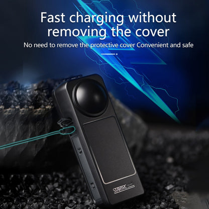 For Insta360 X4 Screen Lens Protective Cover (Black) - Mount & Holder by STARTRC | Online Shopping UK | buy2fix