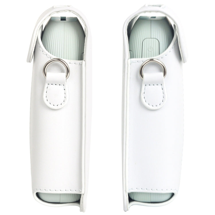 For FUJIFILM Instax mini Link 3 Full Body Leather Case Bag with Strap (White) - Leather Bag by buy2fix | Online Shopping UK | buy2fix