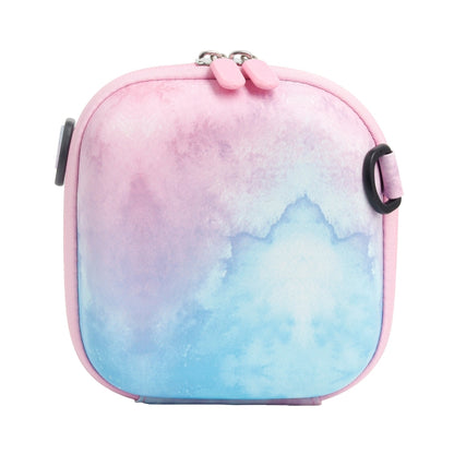 Painted EVA Hard Case PU Storage Bag for FUJIFILM Instax mini 7+/8/9/11/12/40(Blue Pink) by buy2fix
