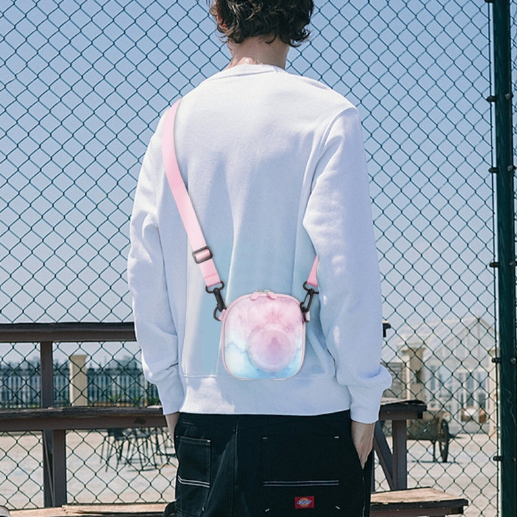 Painted EVA Hard Case PU Storage Bag for FUJIFILM Instax mini 7+/8/9/11/12/40(Blue Pink) by buy2fix