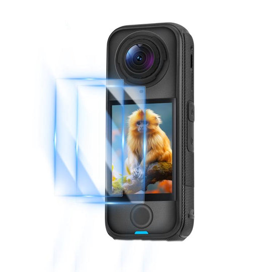 For Insta360 X4 Air STARTRC 2pcs HD Tempered Glass Film (Transparent)