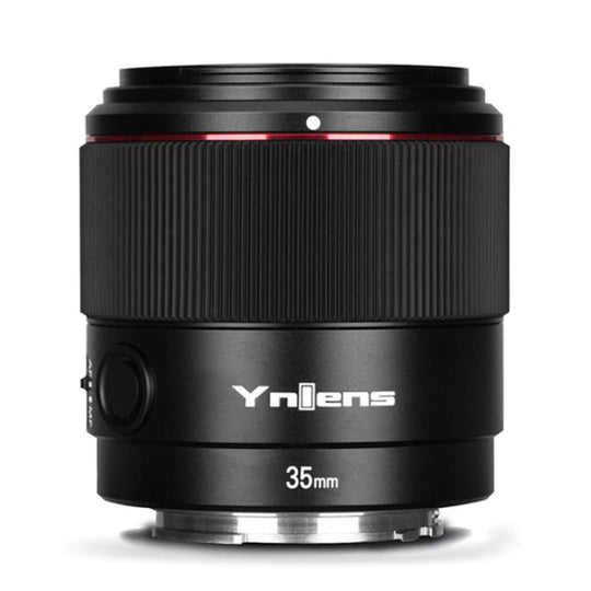 YONGNUO YN35mm F2S DF DSM Wide-Angle Prime Lens for Sony E-mount Full-frame (Black)