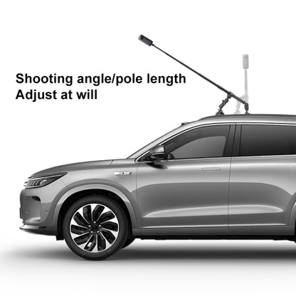 Dual-leg Suction Cup + Single Suction Cup with Selfie Stick Kits (Black) by buy2fix