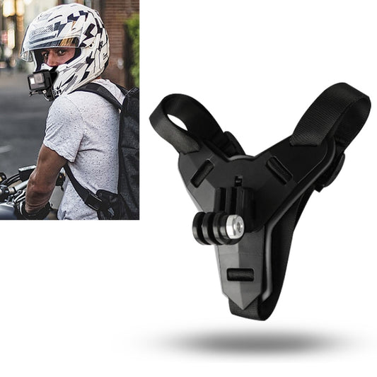 Helmet Belt Mount for GoPro, Insta360, DJI and Other Action Cameras(Black) - Helmet Mount by buy2fix | Online Shopping UK | buy2fix