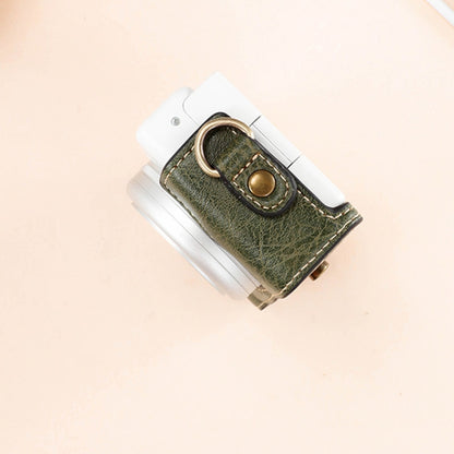 For Sony ZV-1F / ZV1M2 Full Body Camera PU Leather Case Bag with Strap (Black) by buy2fix