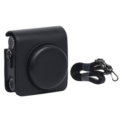 For Fujifilm Instax mini 99 Full Body Camera PU Leather Case Bag with Strap (Black) by buy2fix