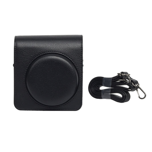 For Fujifilm Instax mini 99 Full Body Camera PU Leather Case Bag with Strap (Black) by buy2fix
