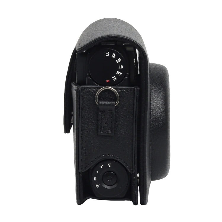 For Fujifilm Instax mini 99 Full Body Camera PU Leather Case Bag with Strap (Black) by buy2fix