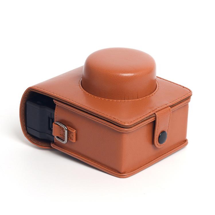 Vintage PU Leather Camera Case Bag For LOMO Automat Instax Camera (Brown) - Leather Bag by buy2fix | Online Shopping UK | buy2fix