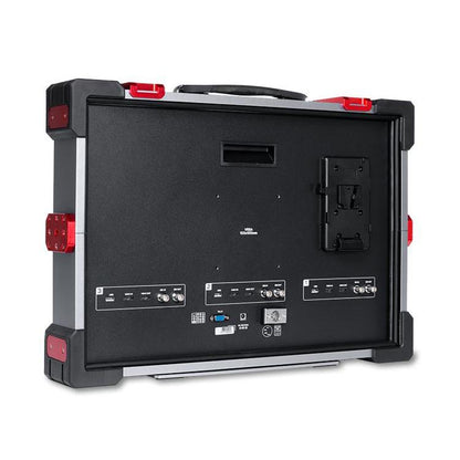 FEELWORLD PS101 Triple 10.1-inch Vertical Dispaly Carry-on Monitor High Brightness 1000nit Portable Protective Case (AU Plug) - On-camera Monitors by FEELWORLD | Online Shopping UK | buy2fix