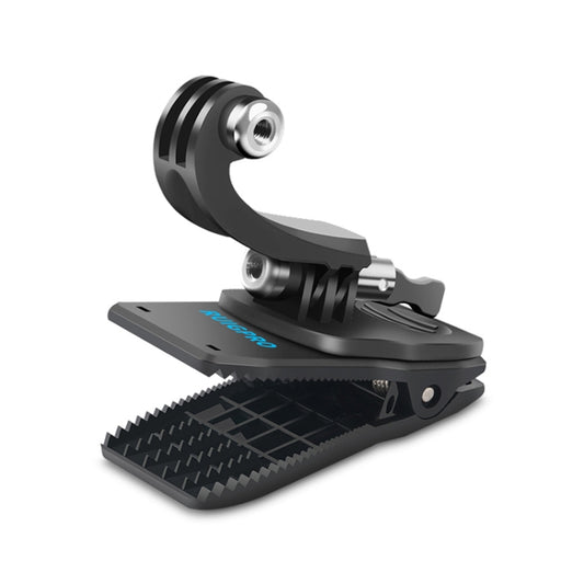 RUIGPRO 360 Degree Rotation J-Type Backpack Rec-Mounts Clip Clamp Mount with Screw for GoPro HERO9 Black / HERO8 Black /HERO7 /6 /5, DJI Osmo Action, Xiaoyi and Other Action Cameras - Mount & Holder by RUIGPRO | Online Shopping UK | buy2fix