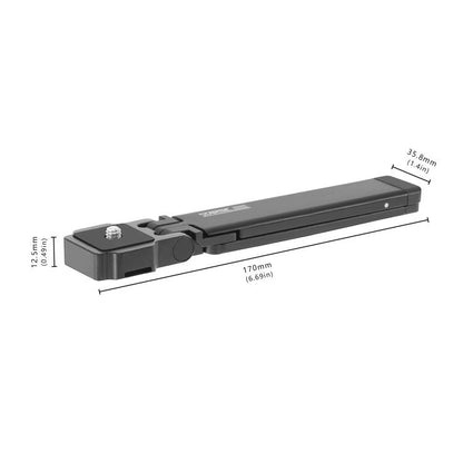 STARTRC Pocket-Size Foldable Magnetic Tripod for GoPro, DJI, Insta360 Action Cameras, DJI Pocket Series (Black) - Holder by STARTRC | Online Shopping UK | buy2fix