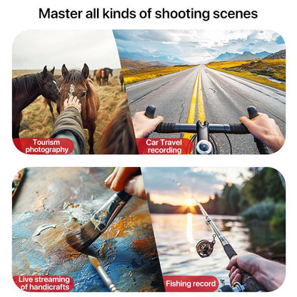 Front Chest Belt Shoulder Strap Mount Holder for GoPro, Insta360, DJI and Other Action Cameras (Black) - Chest Belt by buy2fix | Online Shopping UK | buy2fix